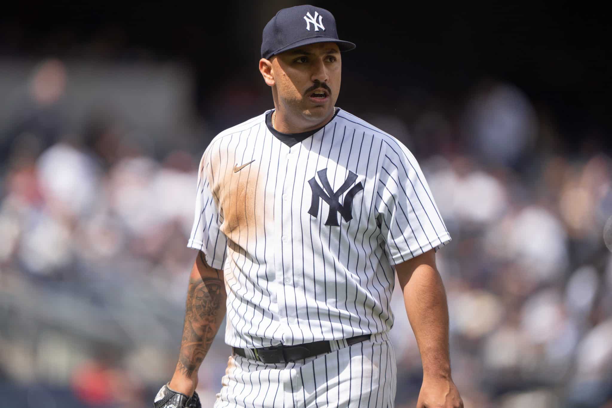 Where does Nestor Cortes' mustache rank in Yankees history?