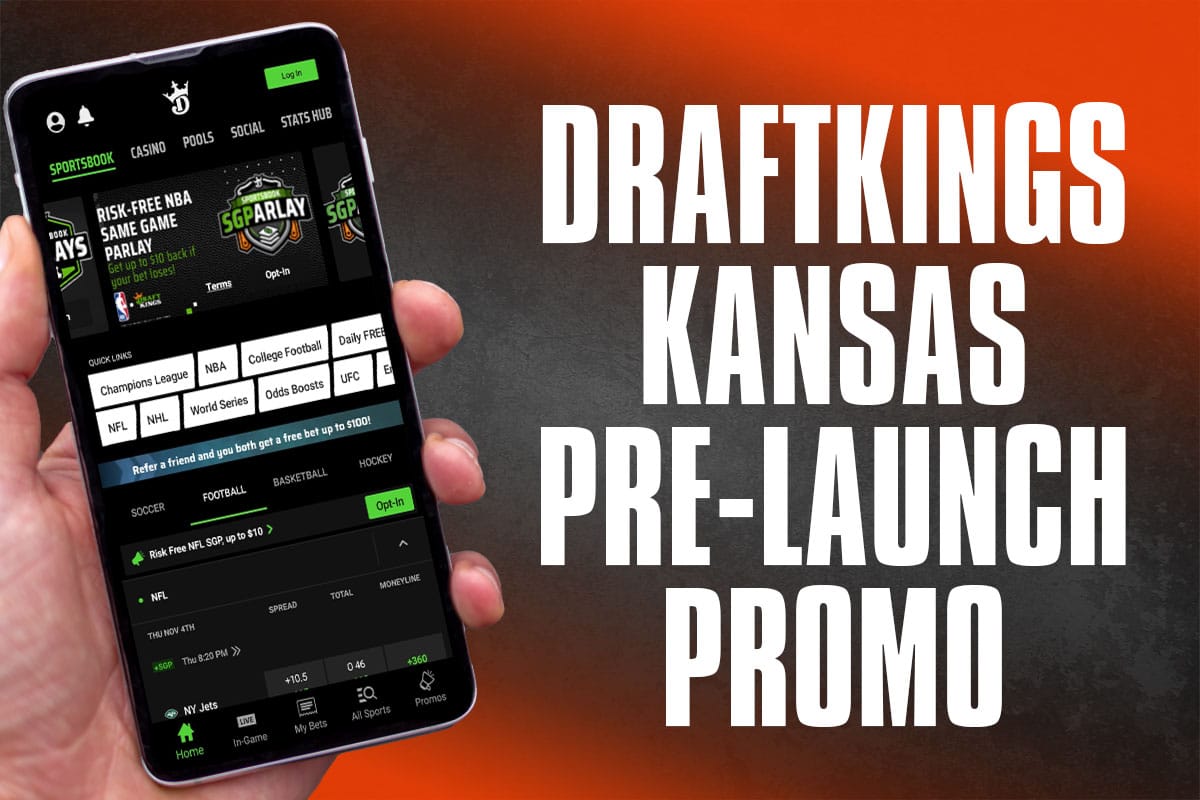 DraftKings Kansas Promo for Pre-Registration Optmizes Value at Launch