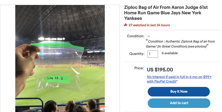 RSVLTS - Two years ago Aaron Judge hit a 500 foot dinger and put