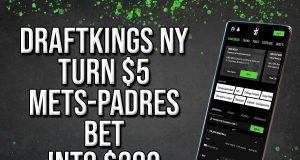 DraftKings NY Promo Code: Turn $5 Mets-Padres Bet into $200