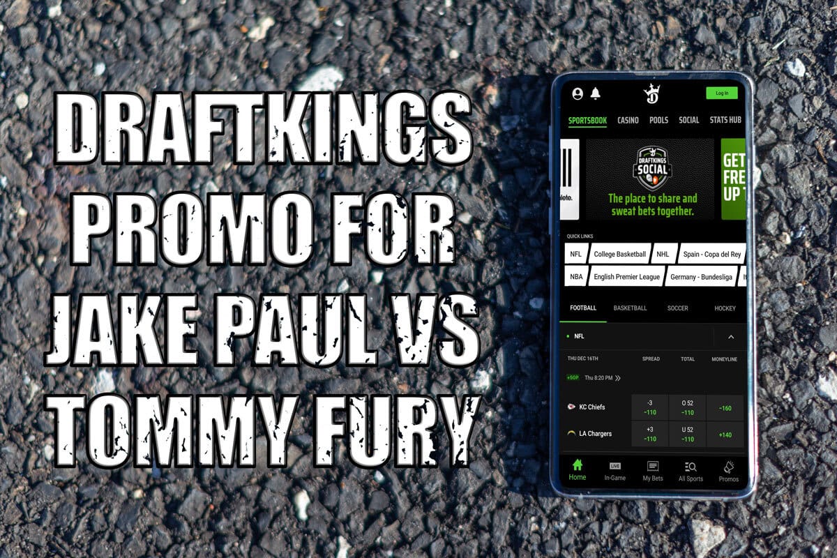 DraftKings Promo for Jake Paul-Tommy Fury