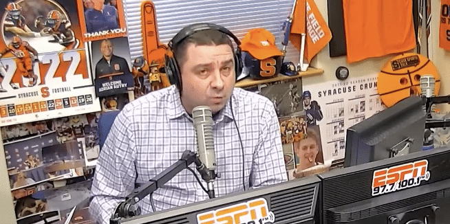 Syracuse sports talk host fired for not being a fanboy