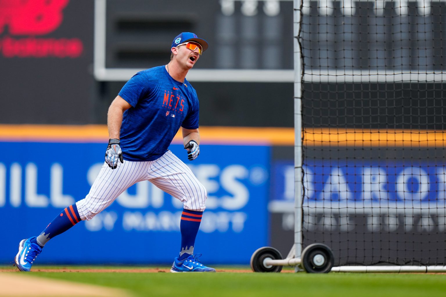 LOOK Mets' Pete Alonso arrives to Opening Day in 'eyepopping' fit