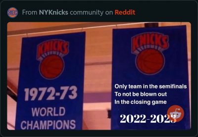 knicks banner