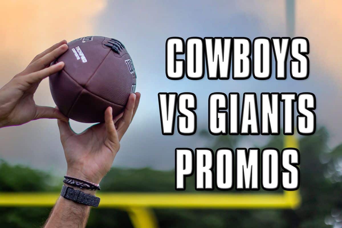 Best Sportsbook Promos for Cowboys vs. Giants on Sunday Night Football