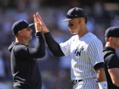 aaron judge aaron boone yankees